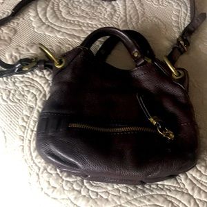 Dark brown crossbody bag